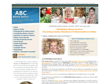 Tablet Screenshot of abcnannysource.com